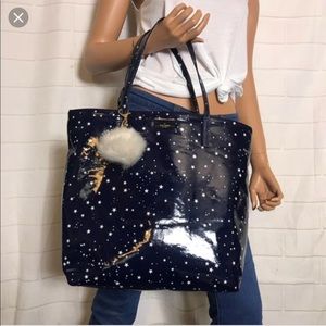 RARE Kate Spade Bob Shopper Daycation Night Sky